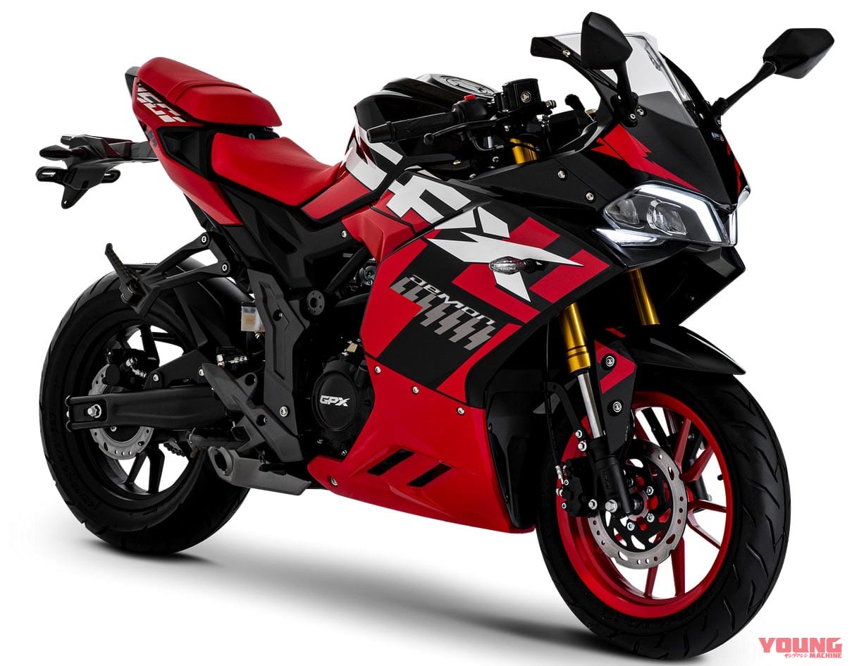 GPX2021新車バイクラインナップ〈デーモン／レジェンド