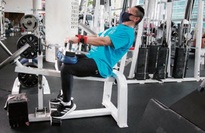 シーテッドカーフレイズマシン