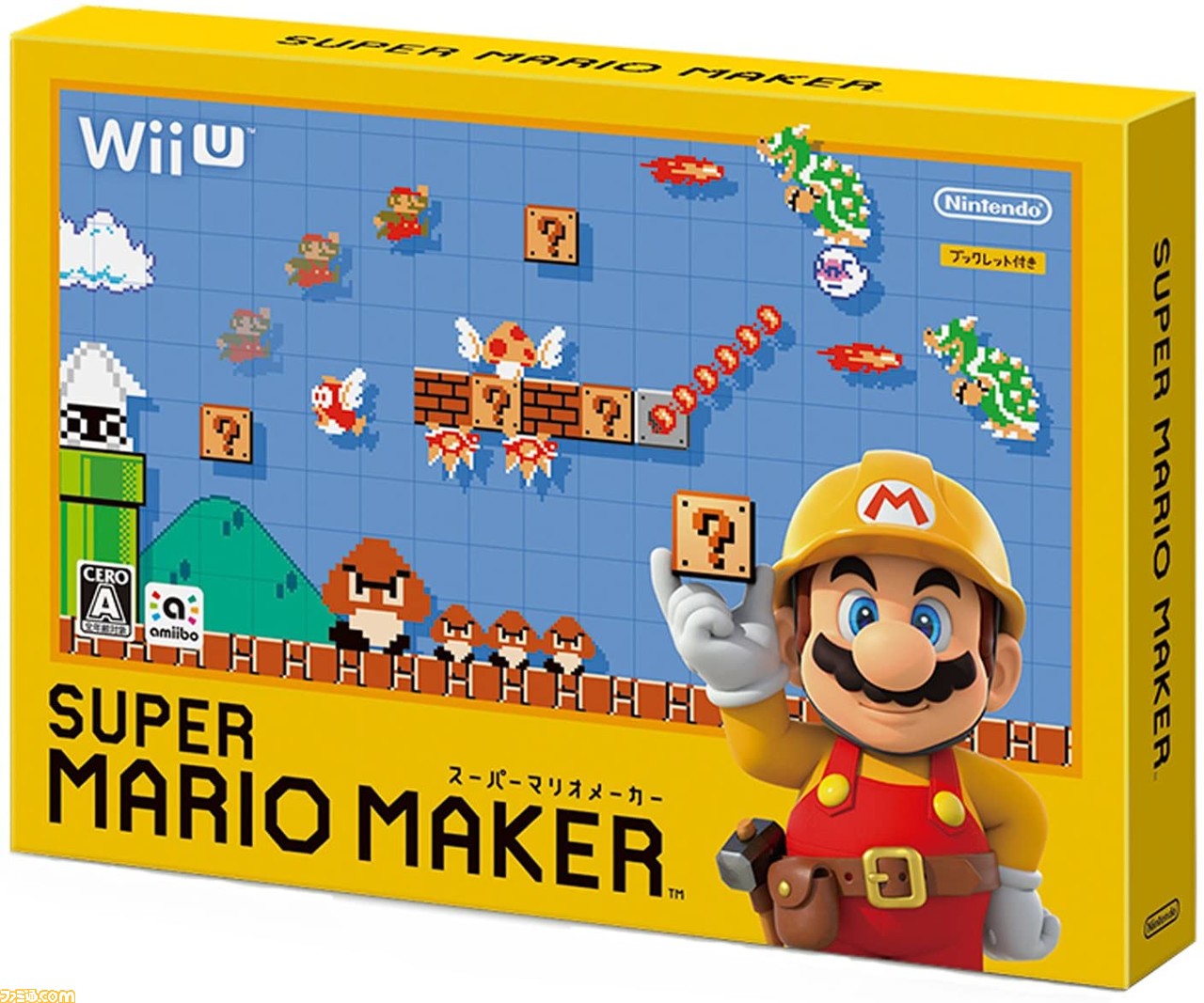 スーパーマリオメーカー』がWii Uで発売された日。らくがき感覚