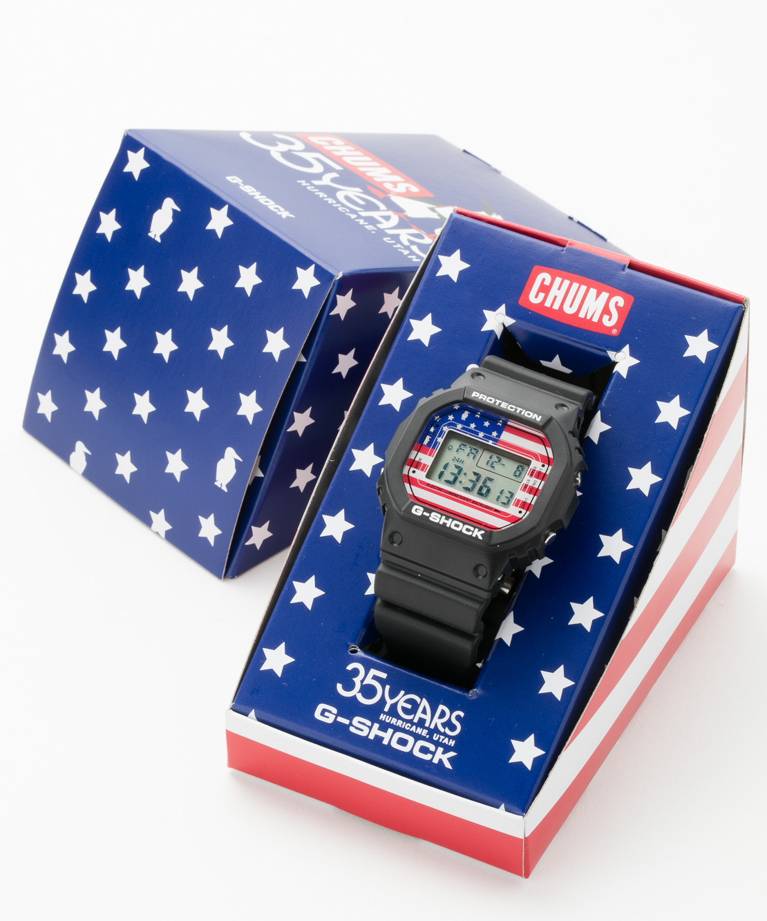 Gショック×チャムス、