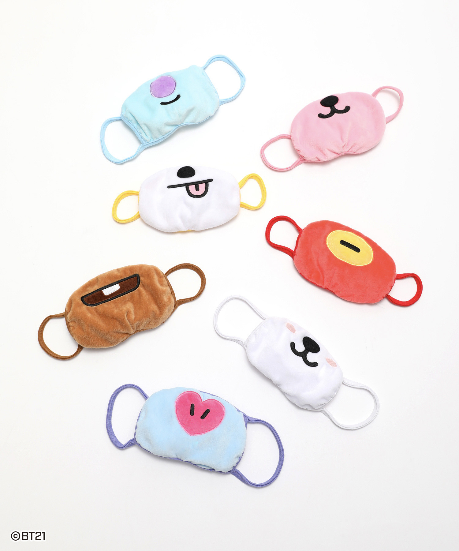 BTSのキャラクター「BT21」と雑貨ブランド「ゴノタン」がコラボ、フル