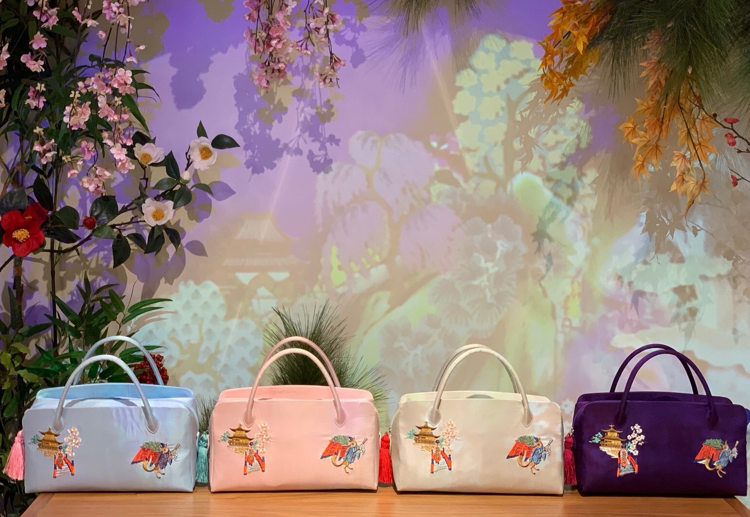 ケイタマルヤマから和装に合う「利休BAG」登場、アーカイブ生地