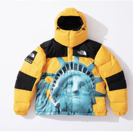 シュプリーム×ザ・ノース・フェイス19年秋冬、自由の女神をオマージュ