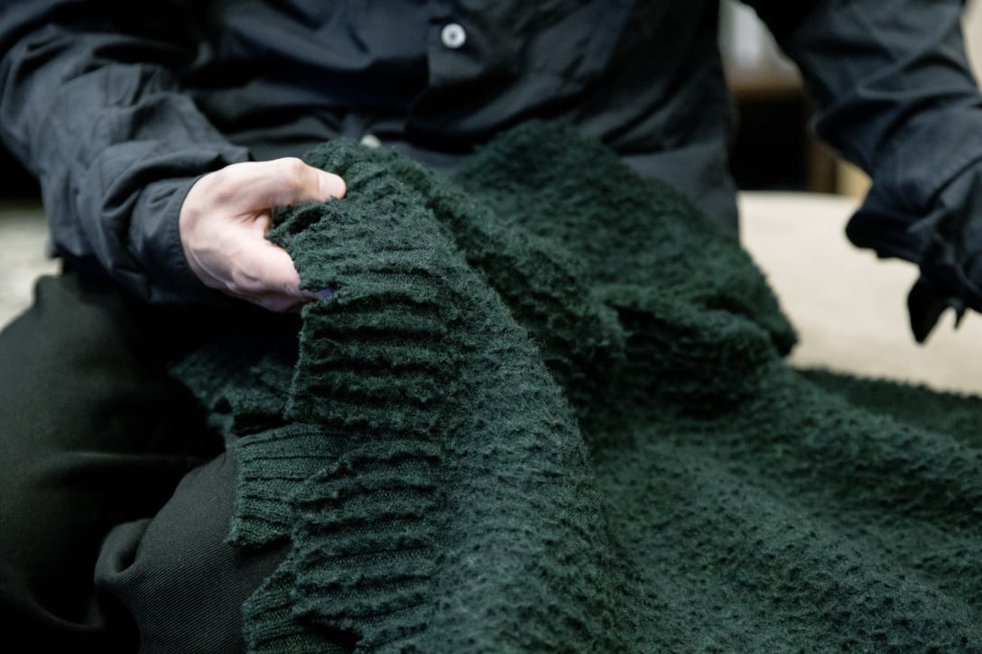 maison margielaデストロイニットM サカナクション山口さん着用