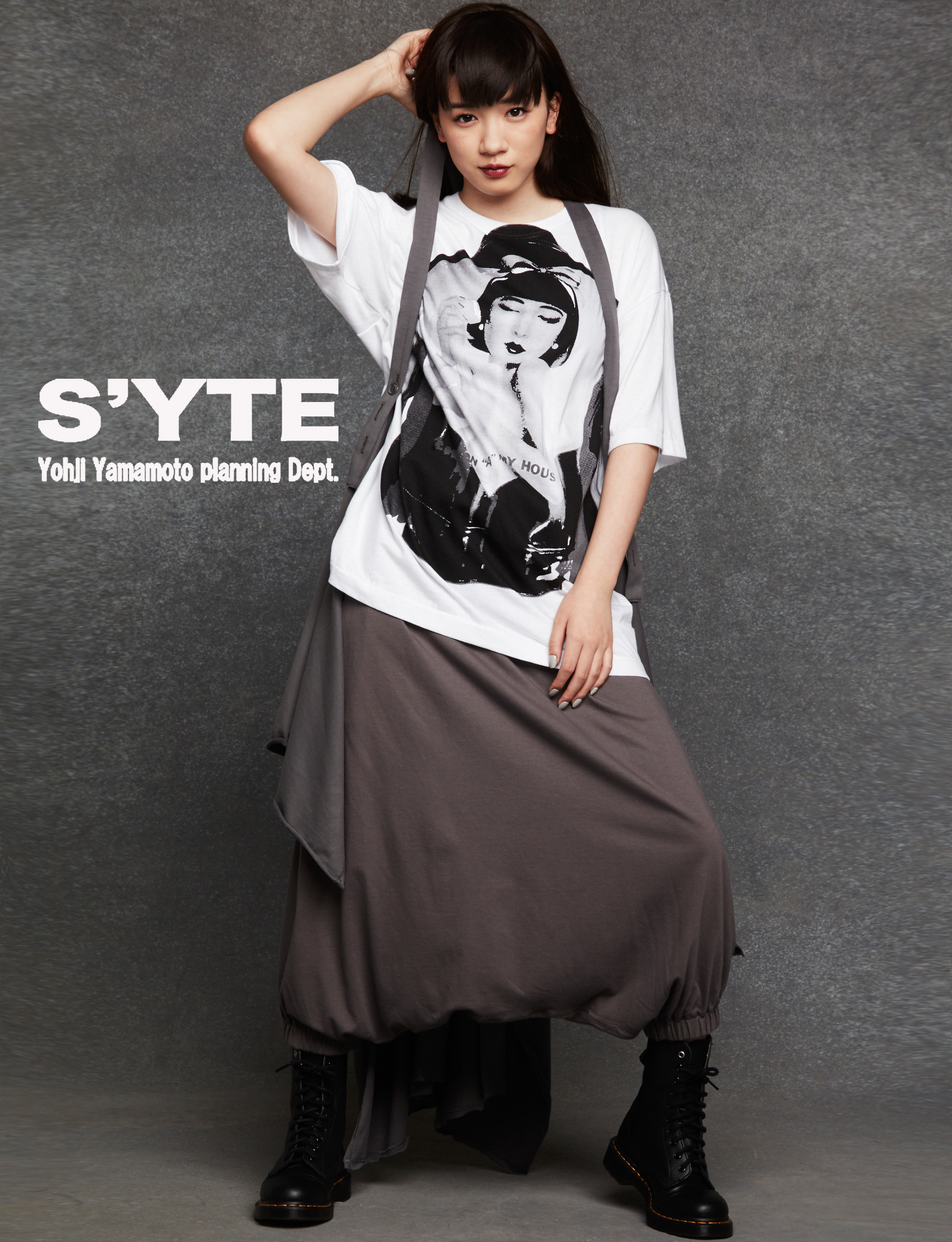 Yohji Yamamoto - 永野芽郁×ヨウジヤマモト　Tシャツ S'YTE × 永野芽郁のコラボレーションTシャツ『Peace of Mei』