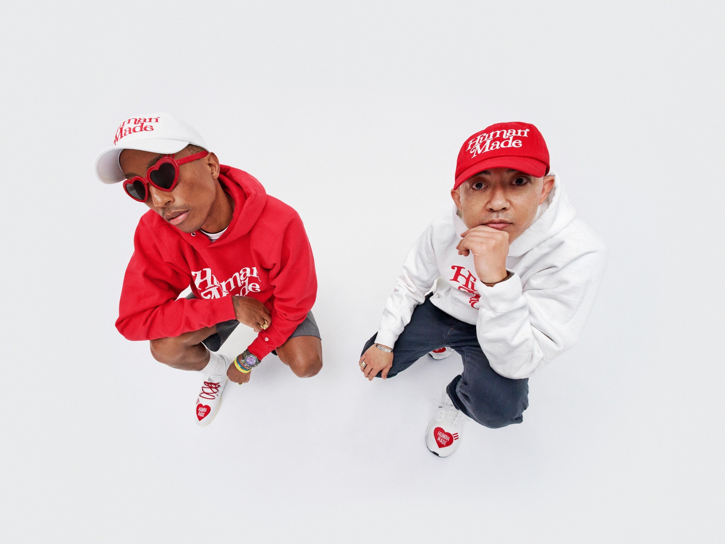 ファレル×アディダス オリジナルス」からヒューマン メイドとの