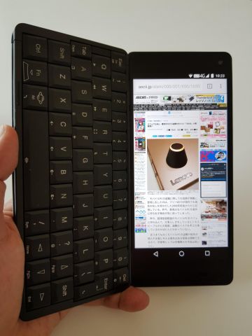 物理キーボード付きスマホ「GEMINI PDA」を衝動買い（アスキー）