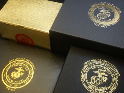 限定品　アメリカ海兵隊　記念プレート　USMC 真鍮　沖縄　日本　希少　レア アメリカ海兵隊の創立記念グッズが増えました！（アスキー）