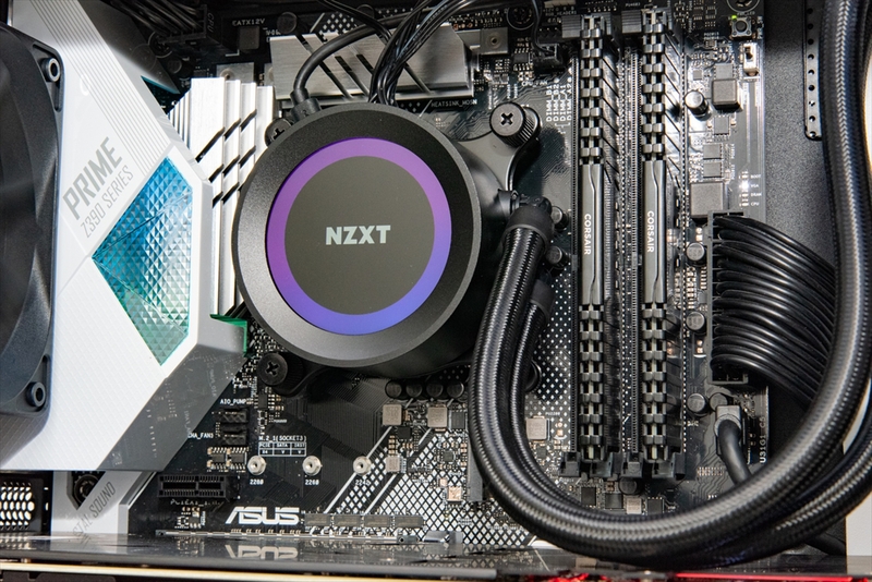 液晶モニターで“魅せる”NZXT「Kraken Z63」は簡易水冷CPU