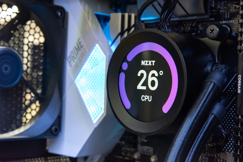 液晶モニターで“魅せる”NZXT「Kraken Z63」は簡易水冷CPUクーラー新