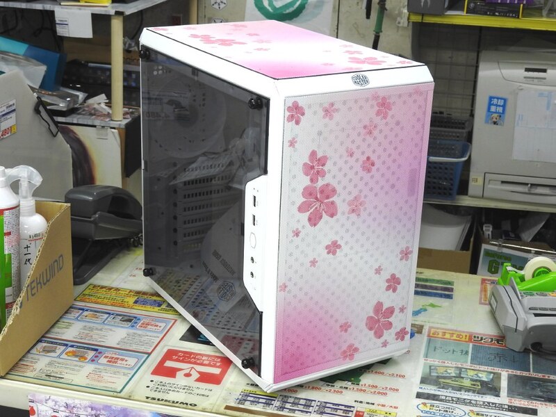 PCパーツ Q500L Sakura Edition with V750 Semi Cooler Master Releases Q500L Sakura (Cherry Blossom) Edition