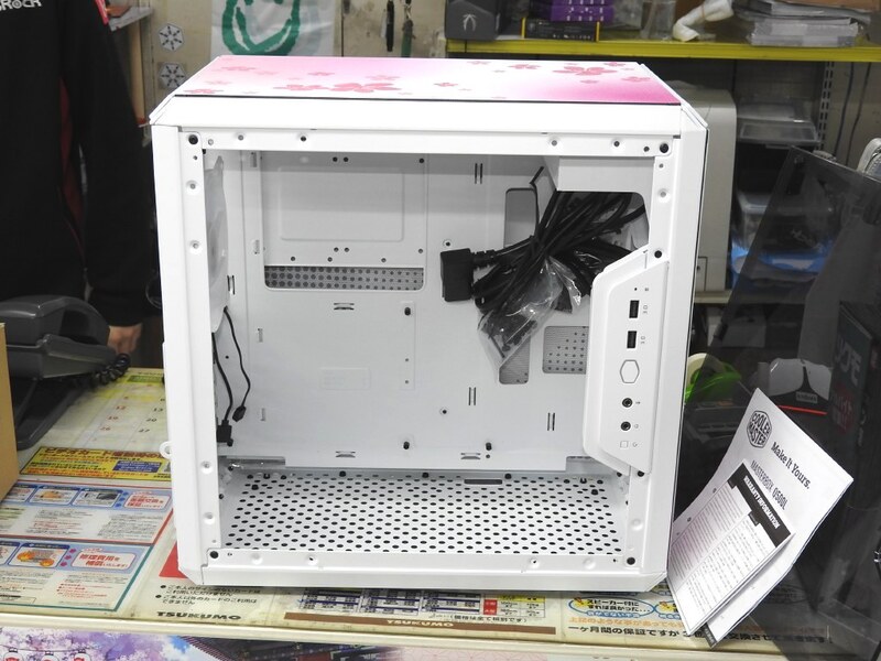 PCパーツ Q500L Sakura Edition with V750 Semi COOLER MASTER MasterBox Q500L Sakura Edition with V750 Semi