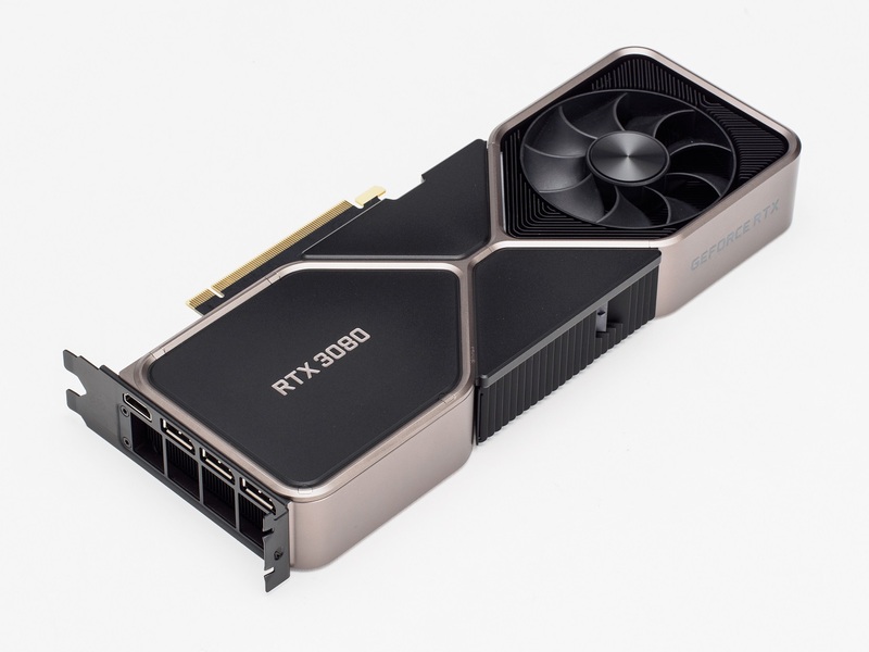 GeForce RTX 3080 Founders Edition開封の儀、独特な内部構造に
