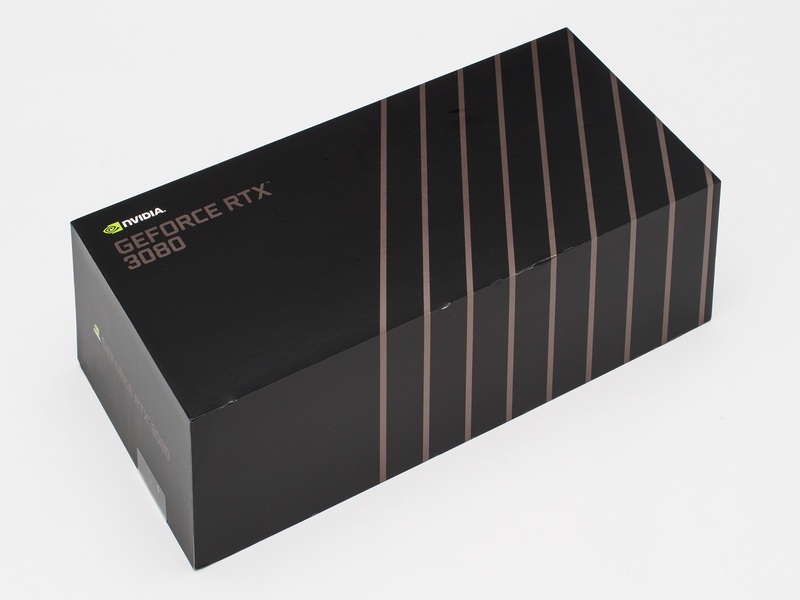 GeForce RTX 3080 Founders Edition開封の儀、独特な内部構造に