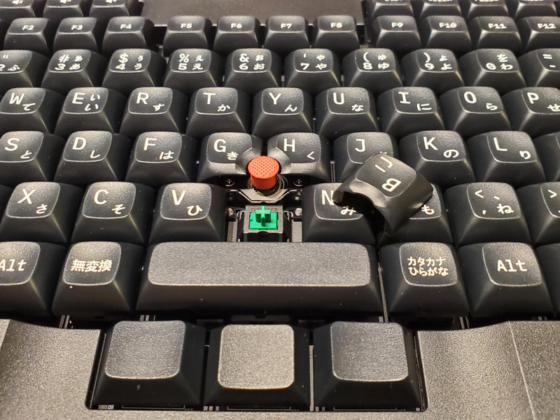 一目惚れしたTrackPoint付きキーボード「Shinobi」を衝動買い（アスキー）