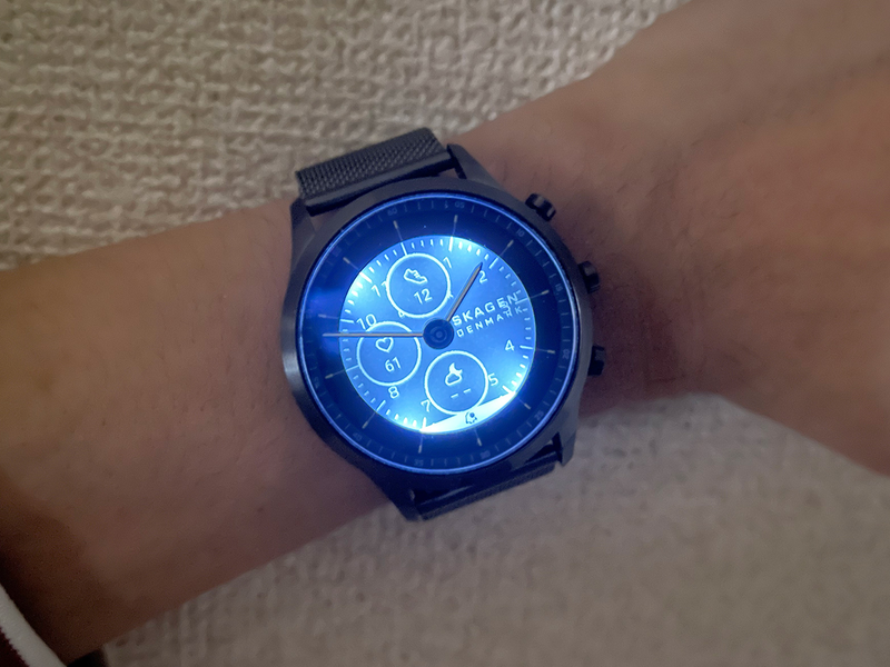 skagen スマートウォッチ　ネイビー スカーゲン]腕時計 メンズ SKAGEN SKW6463 シルバー ネイビー