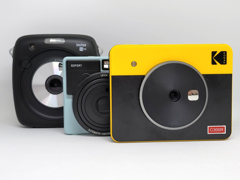 スクエアなインスタント写真が撮れる「コダックMini Shot 3