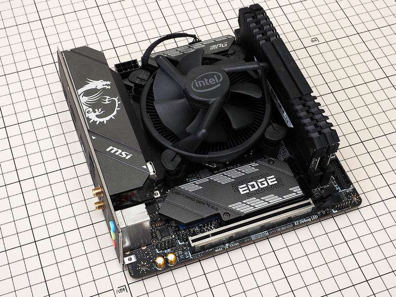 かなり攻めたMini-ITXマザーボード！9フェーズVRMに超大型ヒートシンク 