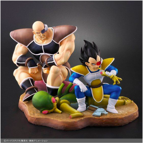 ドラゴンボール ベジータとナッパの初登場シーンがフィギュアに これは