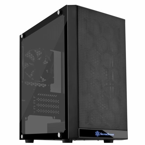 SilverStone PCケース ATX対応 アルミパネル 強化ガラスモデル Amazon | Silver Stone Silverstone 【Precision シリーズ】強化