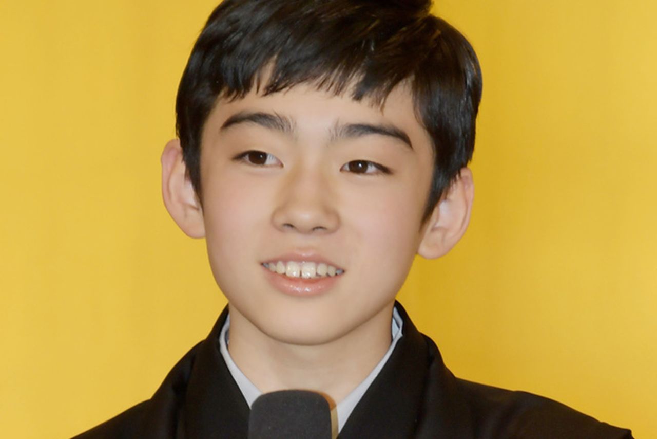歌舞伎 十代目 松本 幸四郎(市川染五郎) 若いころの 大きな生写真 額装品 歌舞伎 十代目 松本 幸四郎(市川染五郎) 若いころの 大きな生