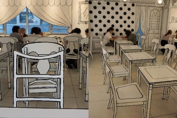 まるで絵本の中みたい？ 新大久保の「2次元カフェ」が想像以上のアート