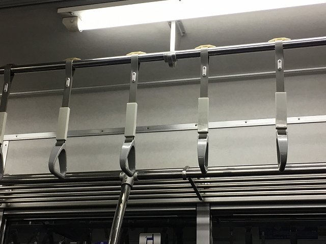 電車の網棚・荷物棚 東京メトロ 鉄道廃品 鉄道部品 小サイズ 2個