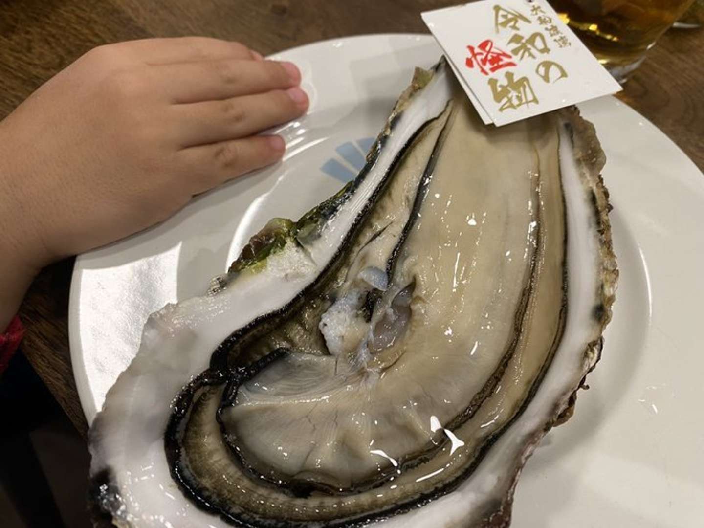 もはやバケモノじゃん... 岩手では、人間の手よりもデカい「巨大牡蠣 