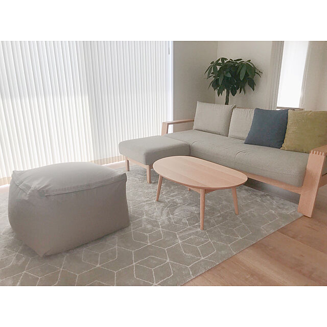 無印良品 体にフィットするソファ ベージュ (グレーベージュカバー付き