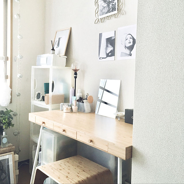 シンプルもロマンチックも叶う♡IKEAのドレッサーに大注目（RoomClip mag）