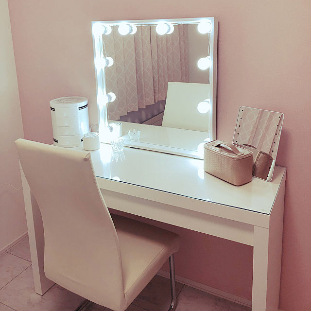 シンプルもロマンチックも叶う♡IKEAのドレッサーに大注目（RoomClip mag）