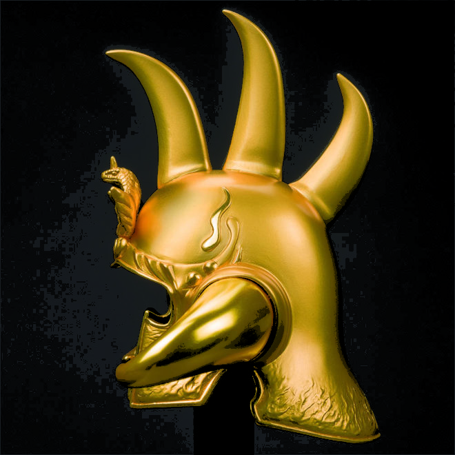 この凄み！お値段250万！拳王ラオウの純金製兜が発売（Japaaan）