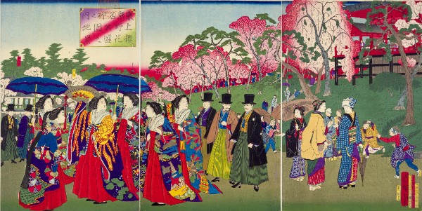 酔っ払いに喧嘩にケガ人も続出！大騒ぎだった明治時代のお花見（Japaaan）