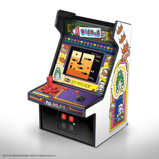 これは懐かしい！1980年代の名作アーケードゲームが手のひらサイズの 