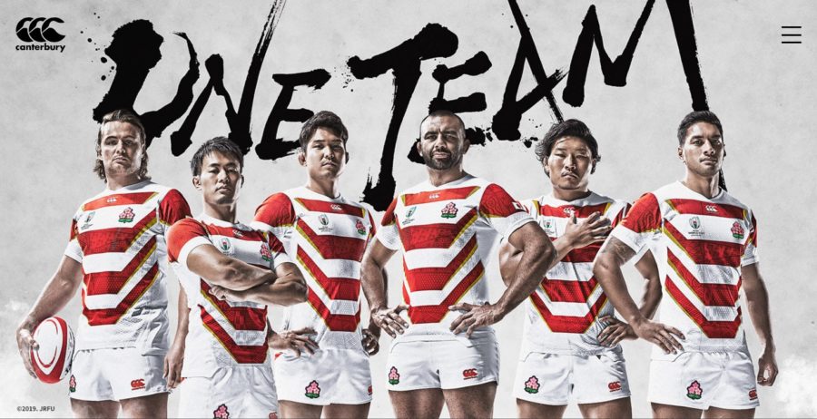 正規　2019年W杯日本大会　NZ代表着用モデル 武士道の精神を表現！日本の伝統文化を盛り込んだラグビー日本代表の新