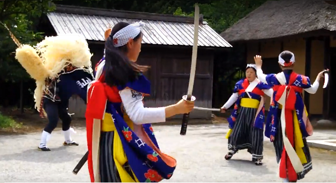 勇壮なパフォーマンスに感激！岩手県の伝統芸能「しし踊り」に『遠野