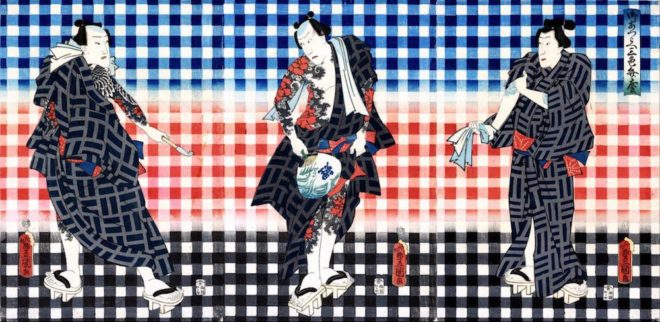 その名も「裏街道五人衆」！バックストリートボーイズが浮世絵木版画に