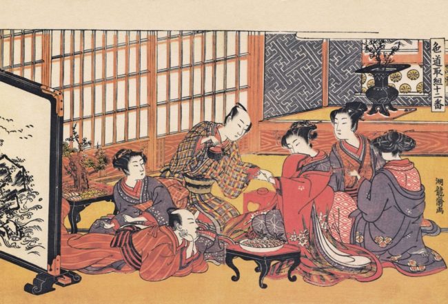 浮世絵師・礒田湖龍斎のワンちゃんに癒される（Japaaan）