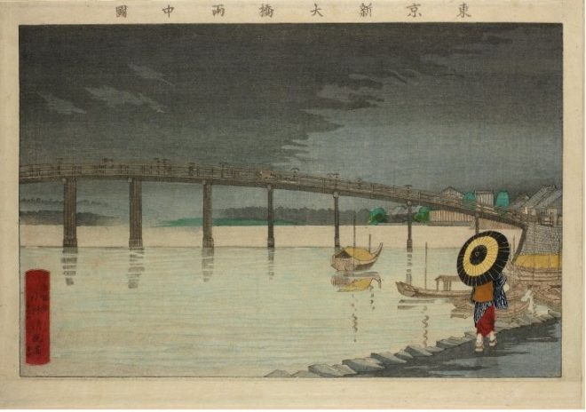 歌川広重ラブ！だった最後の浮世絵師・小林清親の「武蔵百景」が