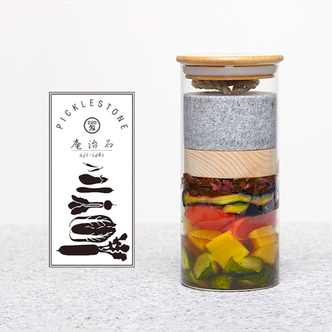 爆発的支援を得たオシャレすぎる漬物容器「Picklestone」が一般販売し