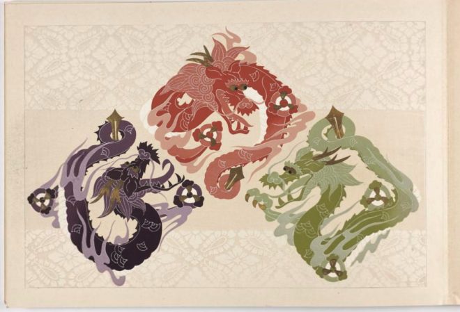 オンライン公開！鳳凰、龍、獅子の伝統的デザインを紹介しまくっ