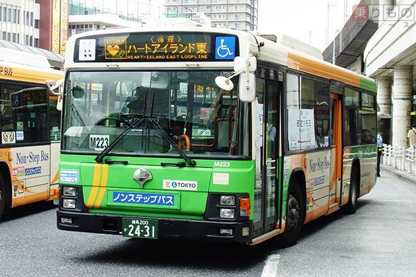 都営バスの行先にドット絵 年に一度のレアものも（乗りものニュース）