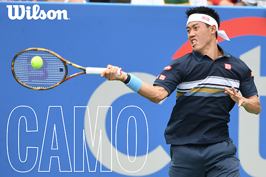 錦織圭 迷彩ラケット限定発売（tennis365.net（テニス365））