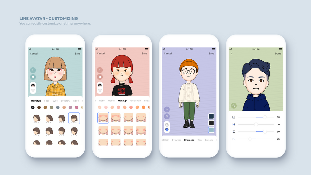 LINE CREATIVE  Introducing the new you LINE Avatar